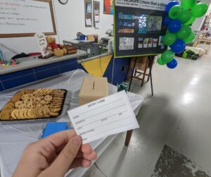 Giveaway and customer appreciation at National Thrift Shop Day 2022