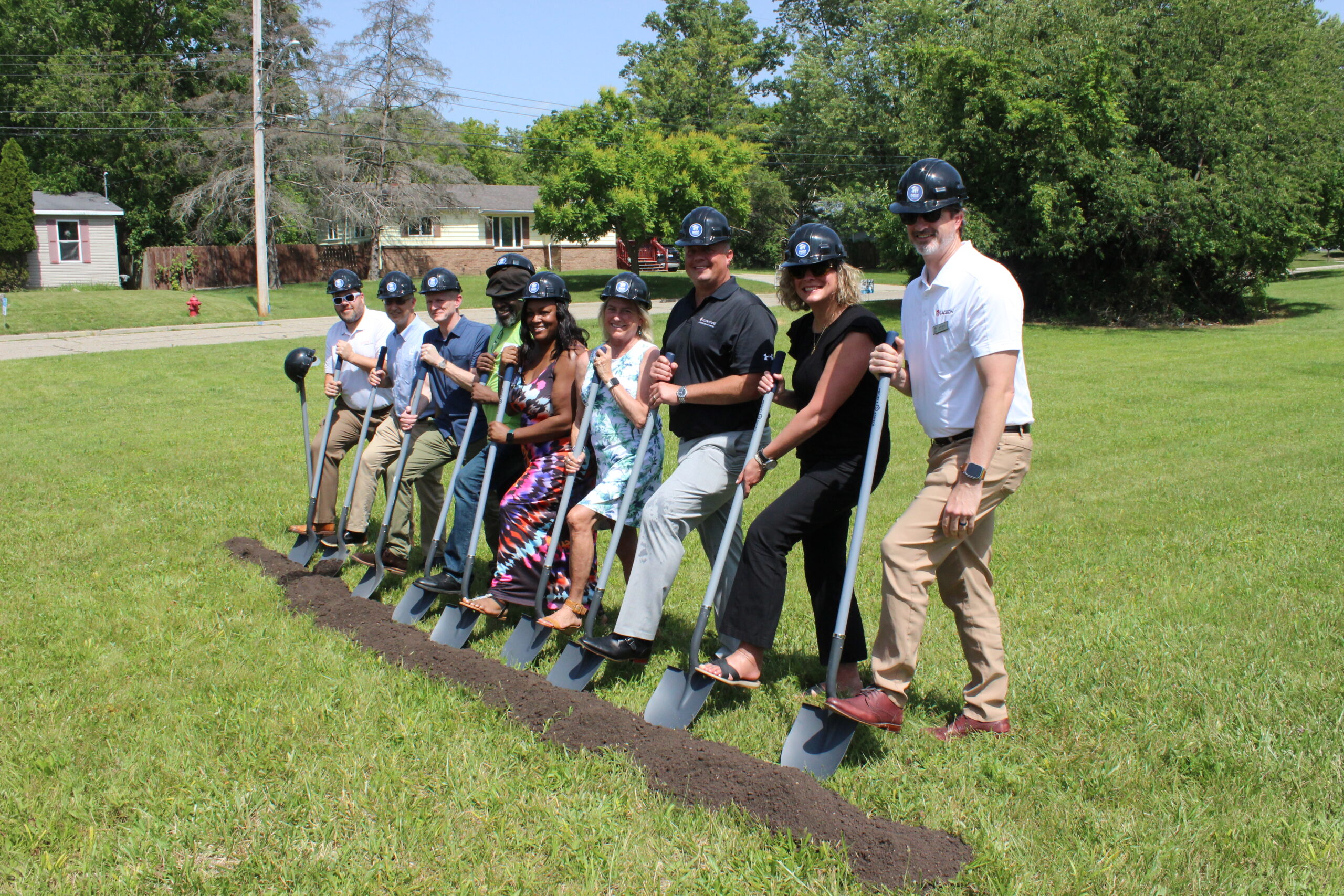 Valencia Groundbreaking - Foot on Shovel 5